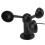 3 Fläktblad, Tornkran, Anemometer, 3 Blad, USB-Vindhastighetslarm för Utomhusbruk 6