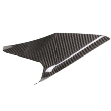 Dry Carbon Fiber Car Center Console Gear Shift Side Panel Trim Cover for GR A90 A91 2019-2024 Carbon Fiber