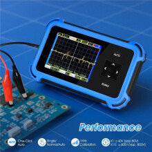 Oscilloscope Portable de 1 MHz, 8,33 MSa/S, 400 V (800 Vpp X 10) - 150 G, Idéal pour le Bricolage Automobile et les Laboratoires Étudiants.