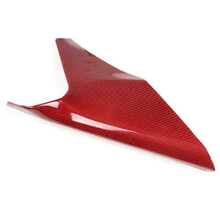 Dry Carbon Fiber Car Center Console Gear Shift Side Panel Trim Cover for GR A90 A91 2019-2024 Glossy Red
