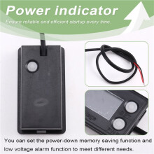 TEKIVI 6139 Digital Voltmeter Capacity Indicator 7-100V Battery Capacity Tester Acid / Li-Ion / Li-Fe Universal