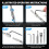 Self Centering Drill Bit Set - 3/32", 7/64", 9/64" Self Centering Drill Bit for Woodworking Door & Window Installation 5