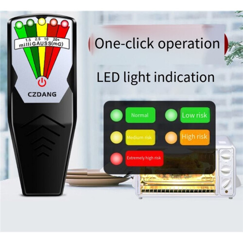 High-Frequency Portable Ionizing Radioactivity Detector, Radio Frequency Electromagnetic Radiation Detector 1