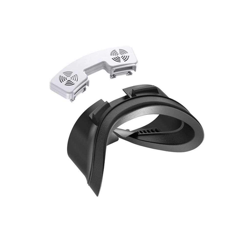 Face Cover Pad With Cooling Fan Facial Interface With Cooling Fan With Pu Face Cushion Pad For Meta Quest 3S 6031170397731