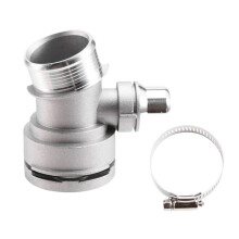 17128602870 Conector de Manguera Superior de Refrigerante del Radiador de Aluminio para 530i 2.0L 540i 3.0L 2017-2020