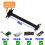 Cable de Extensión PCIE PCI Riser PCI-e Express Riser Card PCIE X1 para Placa Base Cable Adaptador Convertidor Extensor de 20 cm 6