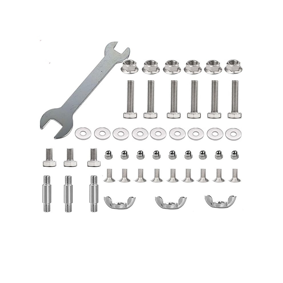 Replacement Hardware Bolt & Nut Set For Patio Heater - Propane Outdoor Space Heater Accessories 4713147271436