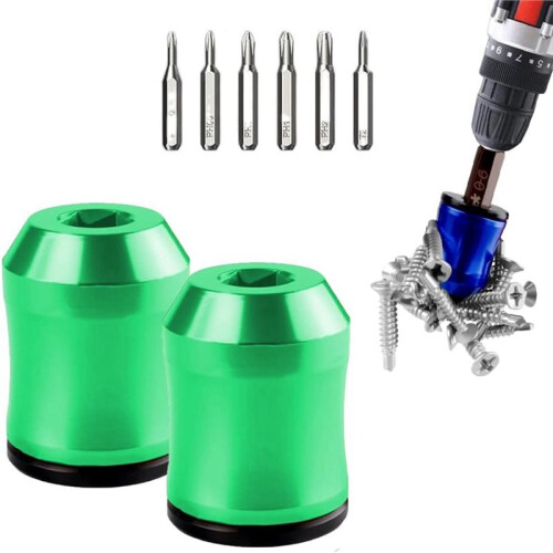 Screwdriver  Magnetic Ring, 2026 New Screw Removable Household Tool for Hex Screwdriver and Power Bits E 1