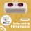 EDC PC Push Slider Mechanical Intensive EDC Decompression Toys Tools White 4