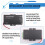 Access Control Power Supply Transformer Door System Adapter AC110-240V Covertor System Machine Black DC12V 5A 6