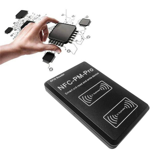 RFID  Chip Reader PM PRO Decoder NFC Key Copier ID IC Tag Clone 13.56Mhz 125Khz Badge Write Token Clone Card 2