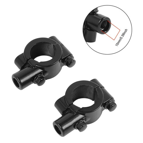 Bicycle Rearview Mirror Bracket Adapter Electric Scooter Rearview Mirror Mount E-Scooter Accessories 10MM 1