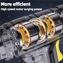 Bomba de Aire Portátil Multifuncional de 120 W para Automóvil, Inflador de Neumáticos, Herramienta de Reparación de Emergencia, Pantalla Digital,