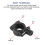 Bicycle Rearview Mirror Bracket Adapter Electric Scooter Rearview Mirror Mount E-Scooter Accessories 10MM 10