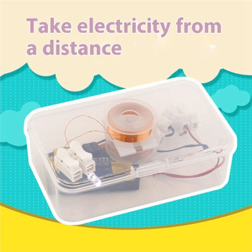 Electromagnetic Experiment with Space Separation and Electricity Extraction DIY Technology School Electrical Science 1