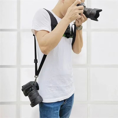 Quick Release Double Shoulder Camera Harness, Soft Padded Decompression Strap for , ,  DSLR Cameras