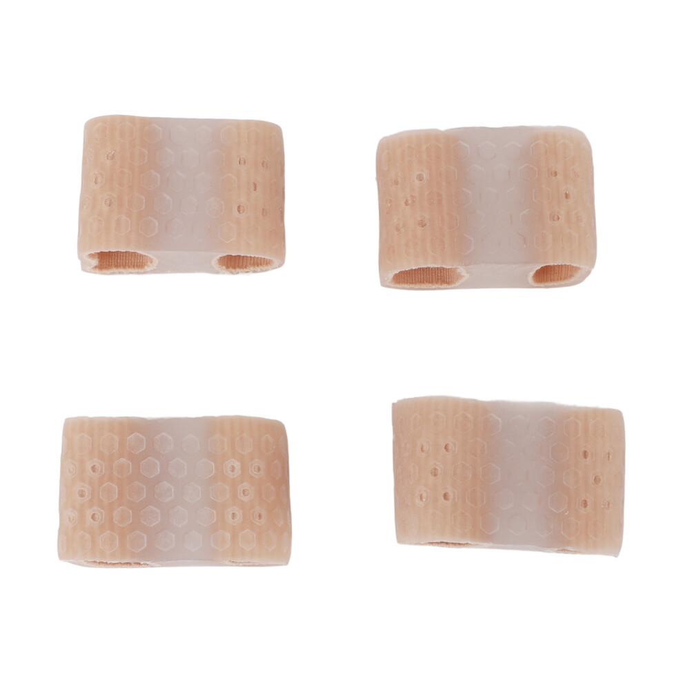 4pcs Toe Separators Stretcher with 2 Loops for Bunion and Overlapping Toes