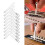 72Pcs Guitar Tool Kit Repair Maintenance Tools String Action Ruler Guitar Bridge Pins Strings Picks with Carry Bag 4