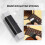 72Pcs Guitar Tool Kit Repair Maintenance Tools String Action Ruler Guitar Bridge Pins Strings Picks with Carry Bag 6