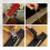 72Pcs Guitar Tool Kit Repair Maintenance Tools String Action Ruler Guitar Bridge Pins Strings Picks with Carry Bag 7