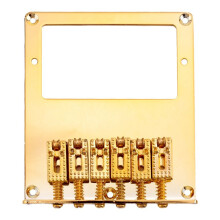 6 Roller Saddle 6 String Humbucker Guitar Bridge do Gitary Tele Telecaster (ZłOty)