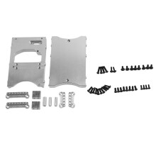 Metal Steering Servo Fixed Mount Bracket  for MN D90 D91 D96 D99 MN90 MN99S 1/12 RC Car,Silver