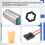 Universal Replacement In-Tank Electric Fuel Pump Install Kit Replace 38mm for 1