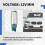 Universal Replacement In-Tank Electric Fuel Pump Install Kit Replace 38mm for 5