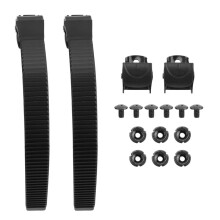 2 Set Ersatz Inline Skate Strap Skating Schuhe  Band Skate Strap Schnallen Schrauben für MäNner Frauen Kinder