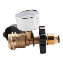 Paquet de 1 Jauge de RéServoir de Propane avec Connexion POL, pour RéServoir de Propane de 5-100Lb, Restez PréCis à DifféRentes TempéRatures
