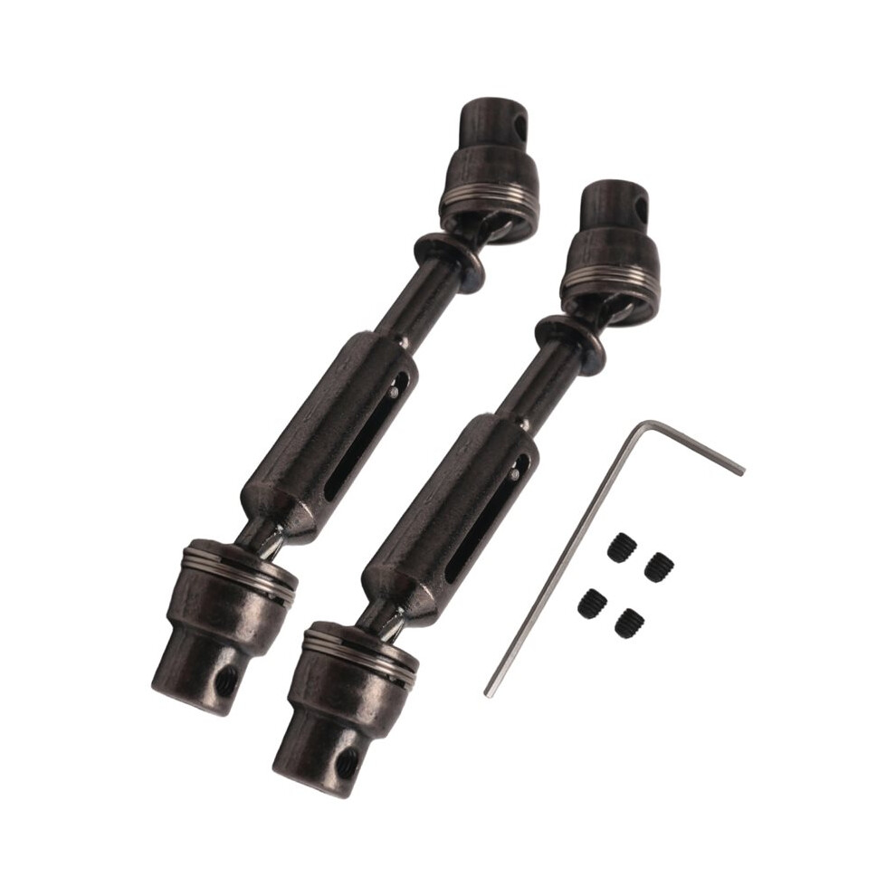 2Pcs Metal Drive Shaft Cvd For Wpl D12 C14 C24 B14 B36 B24 Mn D90 Mn99s Mn-90 Henglong Rc Car Upgrade Parts Accessories 6031526685307