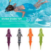 4 Pz Giocattolo Nuoto per Bambini Forma di Squalo Giocattolo da Immersione Gioco Giocattolo Gioco da Immersione Giocattolo da Immersione Scivolare