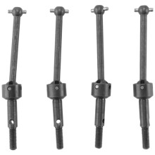 4 Piezas Eje de TransmisióN de Metal CVD 53792 (39Mm) para TT-01 TT-02 TT01 TT02 XV-01 TA01 TA04 1/10 Piezas de ActualizacióN de Coche RC