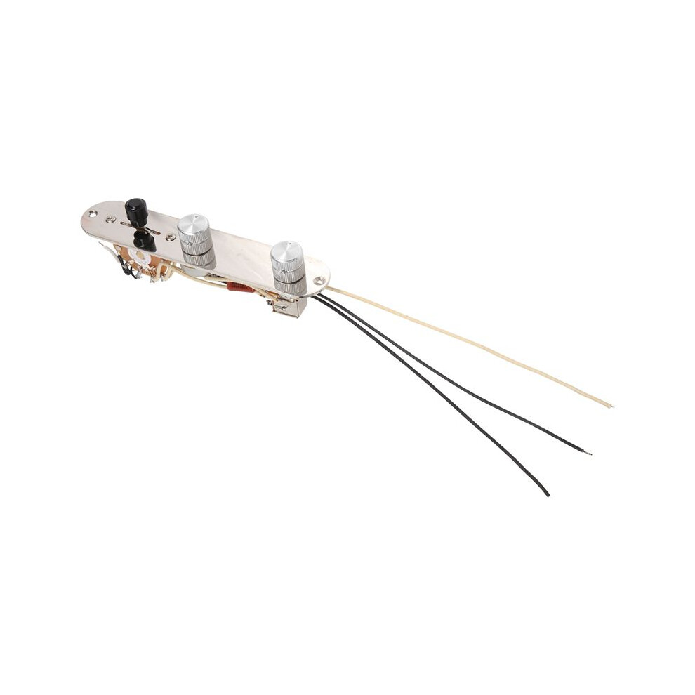 3 Way Wired Loaded Prewired Control Plate Harness Knobs For Tl Tele Telecaster Guitar Parts 6033206323899