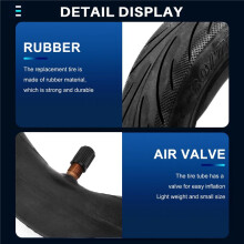 60/70-6.5 Scooter Replacement Tires Electric Bike Inflatable Tyre & Inner Tube Tire Set for  MaxG30