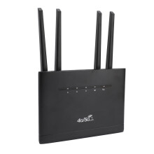 4G LTE Mobiler WLAN-Router 300 Mbit/s mit 4 Antennen & SIM-Kartensteckplatz