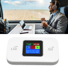 Modem WiFi 4G LTE 300Mbps Schermo a Colore, Supporta fino a 10 Utenti