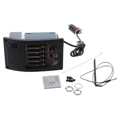 Akustisk Gitarr FöRkopplad FöRföRstäRkare 5-Bands EQ Tuner Piezo Pickup 2