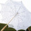 80 Cm Viktoriansk Spetsbroderi BröLlopsparaply Brudparasoll, Vit 4