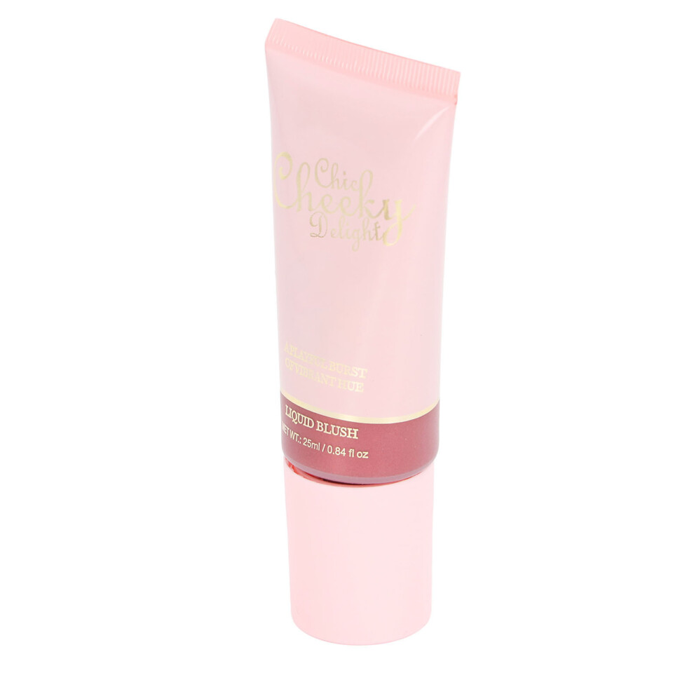 Light Shimmering Liquid Blush Wand 06 With Cushion Applicator, Blendable Reflecting Liquid Blush