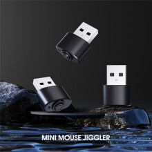 Mouse Jiggler Adjustable Mouse Mover Mouse Shaker with /OFF Buttons Plug and for Keeps Computer Laptop Awaking
