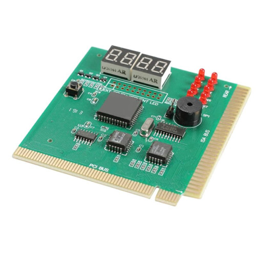 2X 4-Digit LCD PC Analyzer Diagnostic Card Motherboard Post Tester Computer Analysis PCI Card Networking Memory Cpu 1