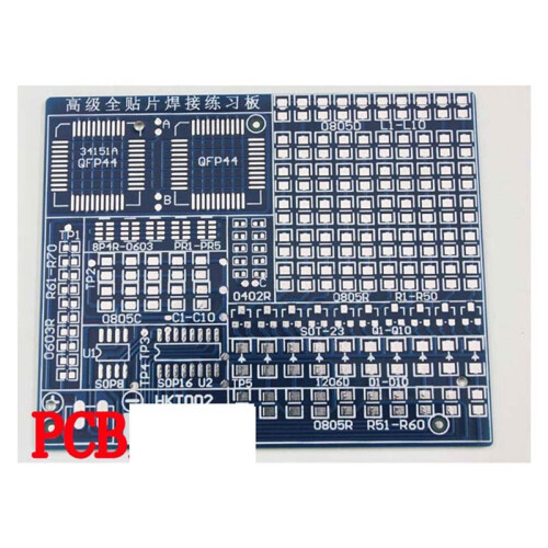 2X Pièces de Rechange Advanced Full-Chip Welding Practice Board Electronic Components DIY Production Kit