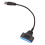 2X M.2 NGFF MSATA to USB 3.0 Adapter Converter Reader Card with  Cable Portable Flash Drive Support  SSD 6