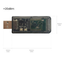 2X ZigBee 3.0 Silicon Labs EFR32MG21 Uniwersalna Otwarta Piasta Bramka Klucz USB Moduł Chipowy ZHA NCP OpenHAB