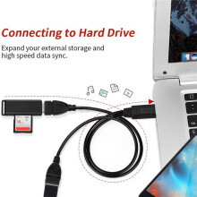 6X USB Splitter Cable, USB 2.0 A Male to Dual USB Female Jack Y Splitter Charger Cable