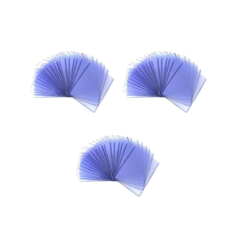 150Pcs Holder Toploaders And Clear Sleeves For Collectible Trading Basketball Sports Cards 35Pt Rigid Plastic 6032770393383
