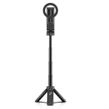 New JJ03 Magnetic Phone Tripod Wireless Phone Grip Selfie Stick Desktop Tripod for 16 15 14 13 Pro Pro Max