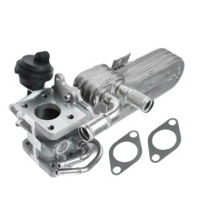 Car EGR Cooler Exhaust Gas Recirculation Valve Assembly 038131513AD 038131512H for Seattle 03G131063A MV672Q