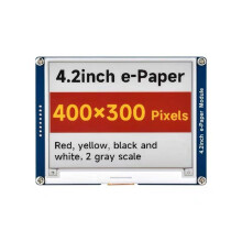 Waveshare 4.2 Inch for Raspberry Pi 4 E-Paper Module E-Ink Display with SPI Interface for Nucleo STM32 B